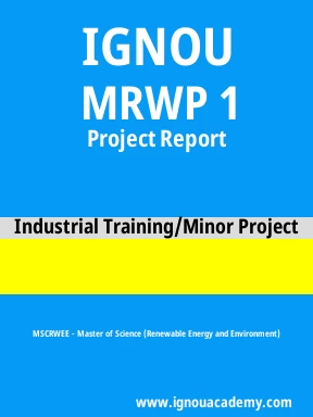 MRWP 1 Solved Assignment
