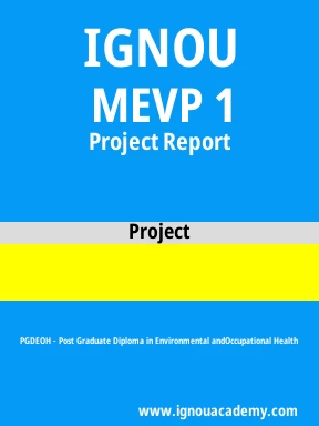 MEVP 1 Solved Assignment