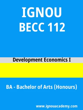 BECC 112 Solved Assignment