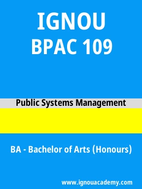BPAC 109 Solved Assignment