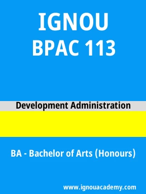 BPAC 113 Solved Assignment