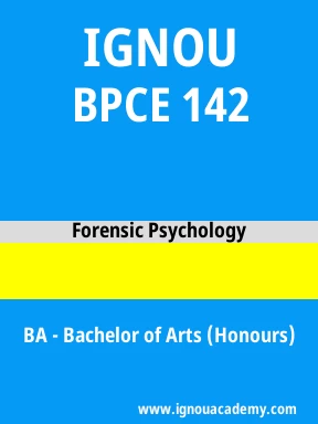 BPCE 142 Solved Assignment