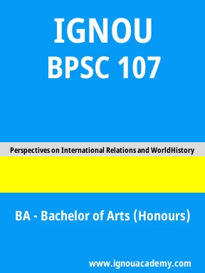 BPSC 107 Solved Assignment