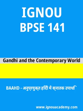 BPSE 141 Solved Assignment