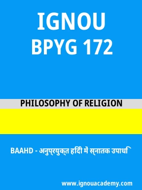 BPYG 172 Solved Assignment