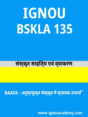BSKLA 135 Solved Assignment