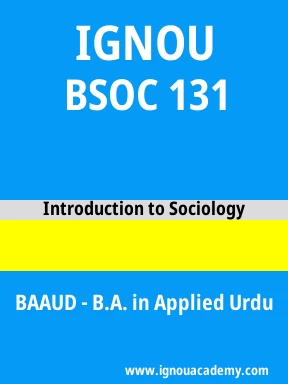 BSOC 131 Solved Assignment