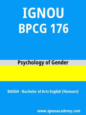 BPCG 176 Solved Assignment