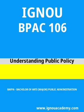 BPAC 106 Solved Assignment