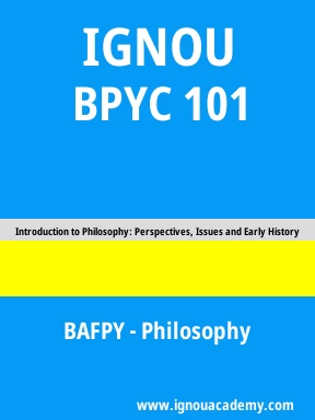 BPYC 101 Solved Assignment