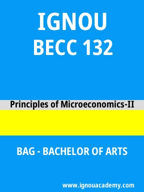 BECC 132 Solved Assignment