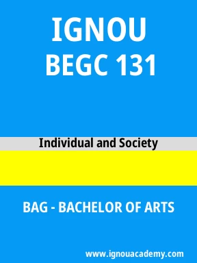 BEGC 131 Solved Assignment