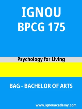 BPCG 175 Solved Assignment