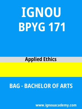 BPYG 171 Solved Assignment