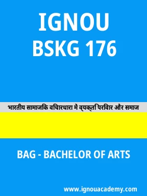 BSKG 176 Solved Assignment