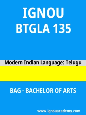 BTGLA 135 Solved Assignment