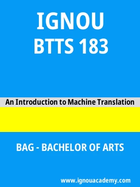 BTTS 183 Solved Assignment
