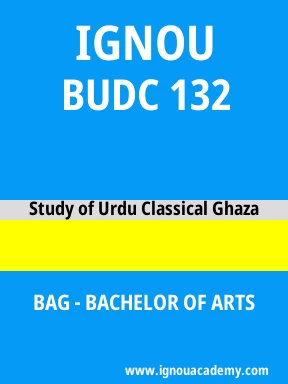 BUDC 132 Solved Assignment