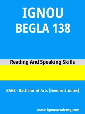 BEGLA 138 Solved Assignment