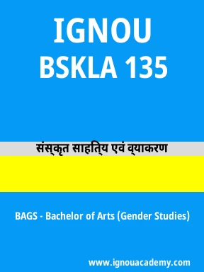 BSKLA 135 Solved Assignment