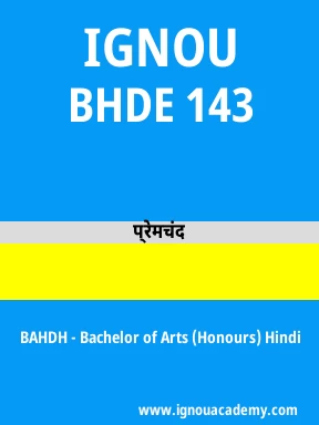 BHDE 143 Solved Assignment