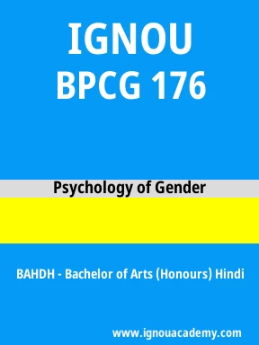 BPCG 176 Solved Assignment