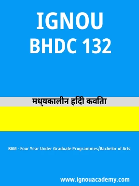 BHDC 132 Solved Assignment