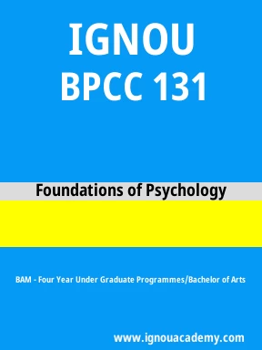 BPCC 131 Solved Assignment