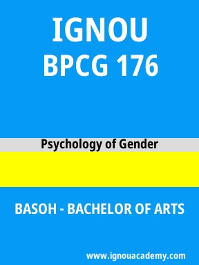 BPCG 176 Solved Assignment