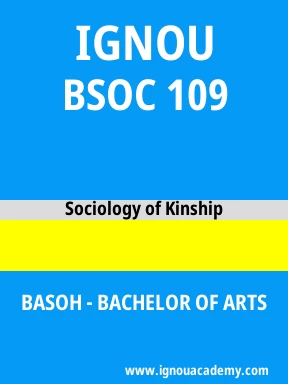 BSOC 109 Solved Assignment