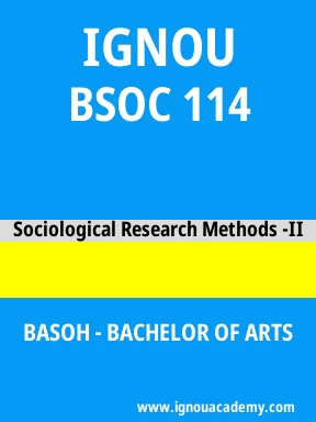 BSOC 114 Solved Assignment