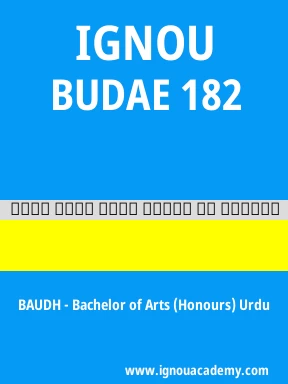 BUDAE 182 Solved Assignment