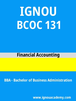 BCOC 131 Solved Assignment