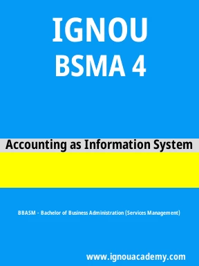 BSMA 4 Solved Assignment