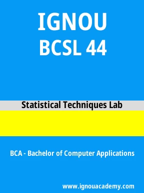 BCSL 44 Solved Assignment