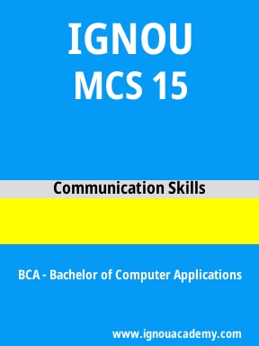 MCS 15 Solved Assignment