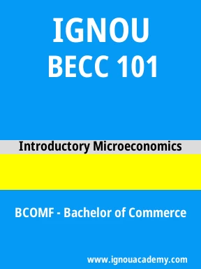 BECC 101 Solved Assignment