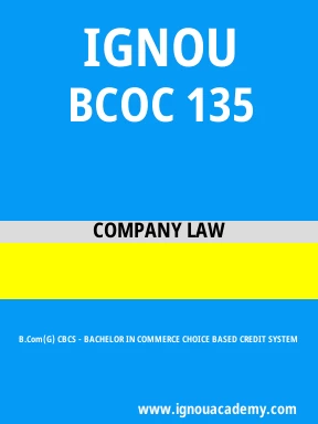 BCOC 135 Solved Assignment