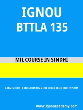 BTTLA 135 Solved Assignment
