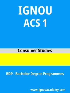 ACS 1 Solved Assignment