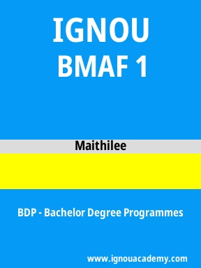BMAF 1 Solved Assignment