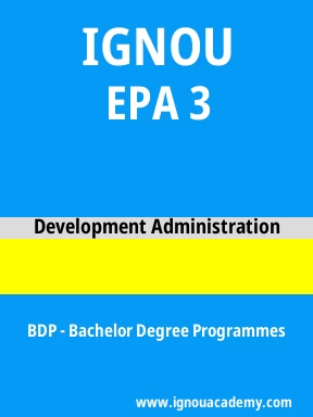 EPA 3 Solved Assignment