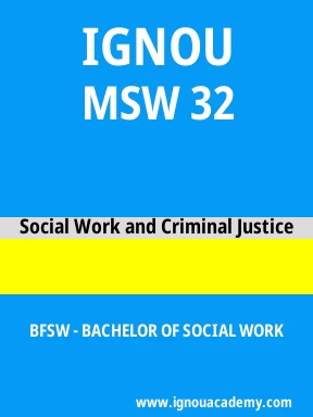 MSW 32 Solved Assignment
