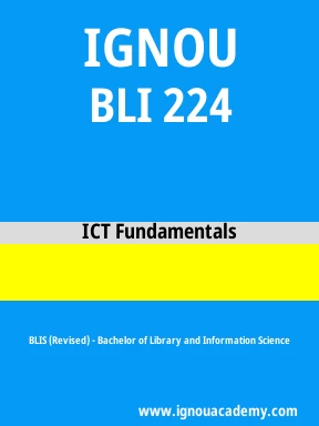 BLI 224 Solved Assignment