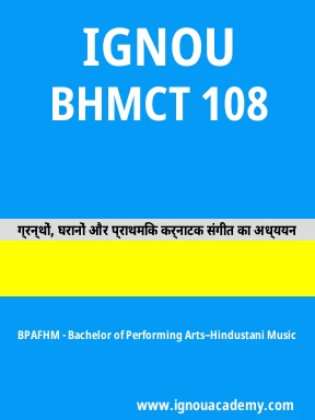 BHMCT 108 Solved Assignment