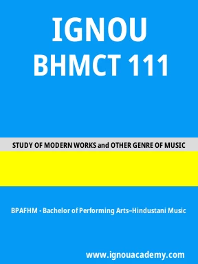 BHMCT 111 Solved Assignment