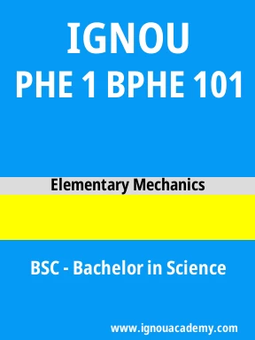 PHE 1 BPHE 101 Solved Assignment