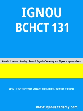 BCHCT 131 Solved Assignment