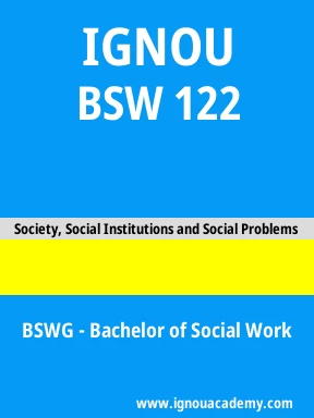 BSW 122 Solved Assignment