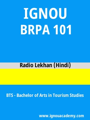 BRPA 101 Solved Assignment